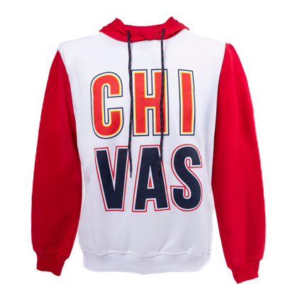 HOODIE ROJIBLANCA CHIVAS