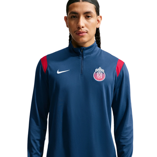 SUDADERA ENTRENAMIENTO AZUL AP26 HOMBRE
