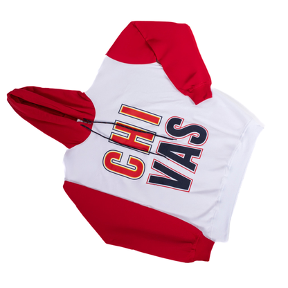 HOODIE ROJIBLANCA CHIVAS